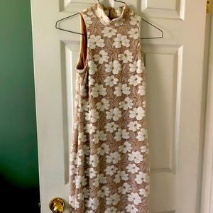 3/4 length bandage dress